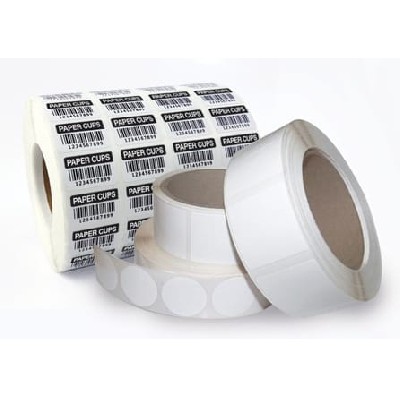 Adhesive tape and label paper
